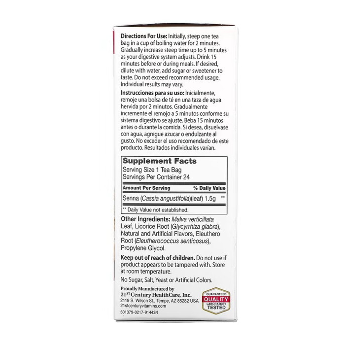 Slimming Tea - 24 bag Cranberry Raspberry