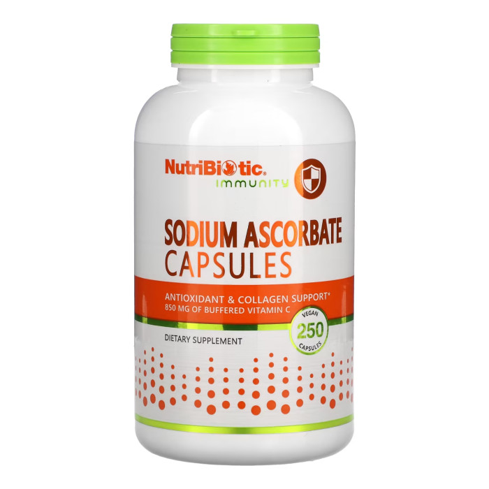Sodium Ascorbate - 250 caps — офіційна ціна та характеристики