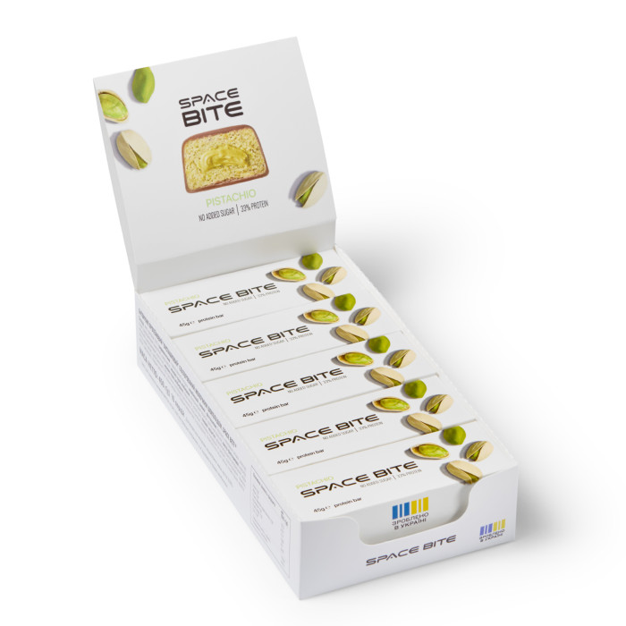 Space Bite - 10x45g Pistachio — офіційна ціна та характеристики