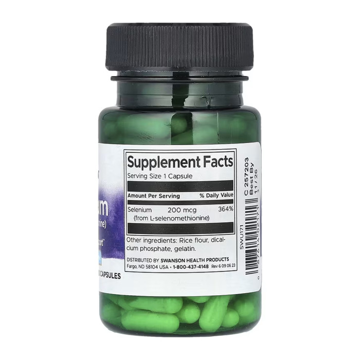 Selenium 200mcg - 120caps — офіційна ціна та характеристики