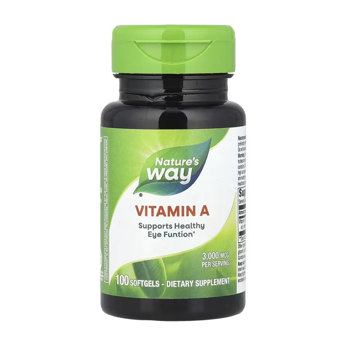 Vitamin A - 100 softgels — офіційна ціна та характеристики
