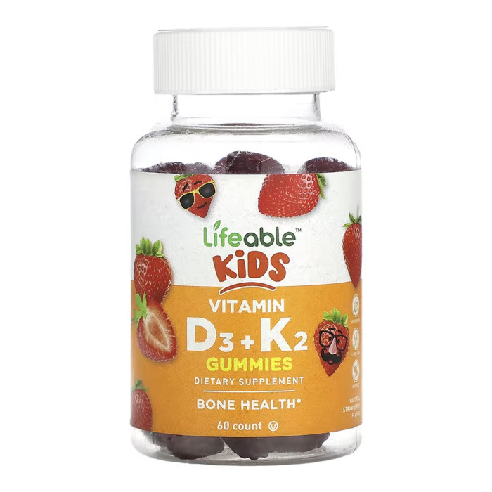 Vitamin D3 + K2 Kids - 60 gummies — офіційна ціна та характеристики