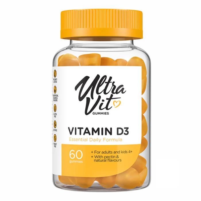 Ultra Vit - Vitamin D3 - 60 gummies — офіційна ціна та характеристики