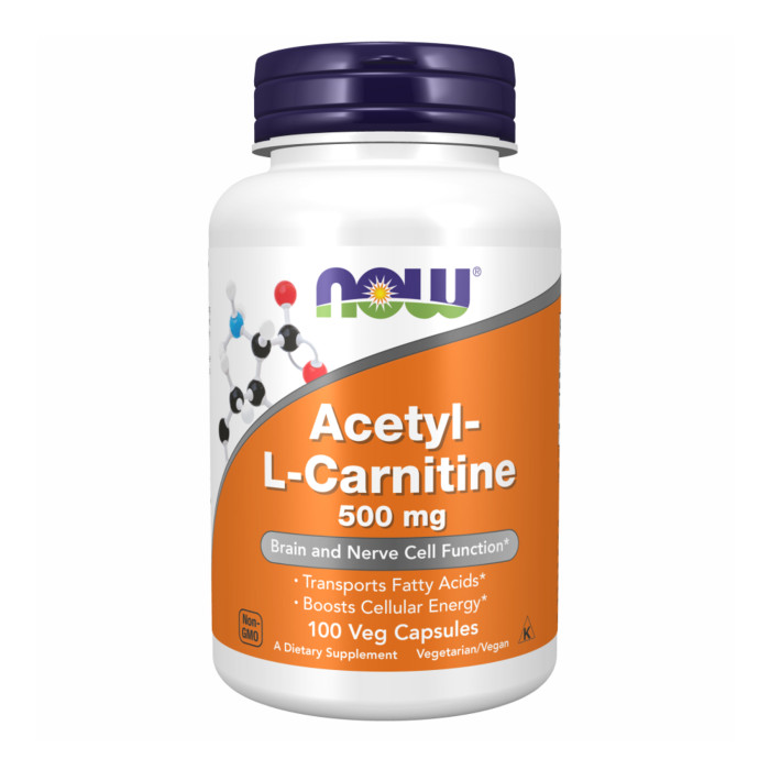 Acetyl L-Carnitine 500mg - 100 vcaps — офіційна ціна та характеристики