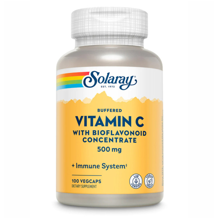 Vitamin C with Bioflavonoid Concentrate 500mg - 100 vcaps — офіційна ціна та характеристики