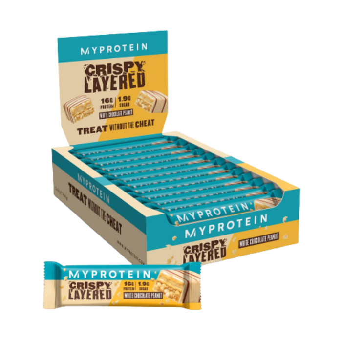 Crispy Layered - 12x58g White Chocolate Peanut — офіційна ціна та характеристики
