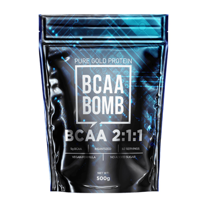 BCAA Bomb 2-1-1 - 500g Cola — офіційна ціна та характеристики