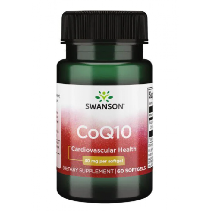 CoQ10 30mg - 60caps — офіційна ціна та характеристики