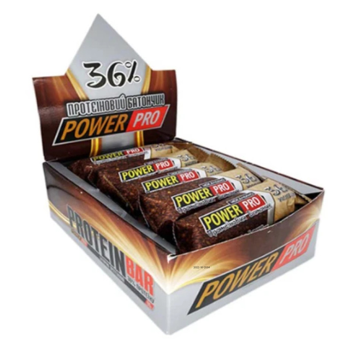 Protein Bar 36% - 20x60g Mochachino — офіційна ціна та характеристики