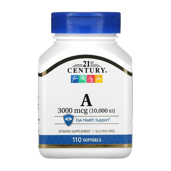 A 3000 mcg (10,000 IU) - 110 softgels — офіційна ціна та характеристики