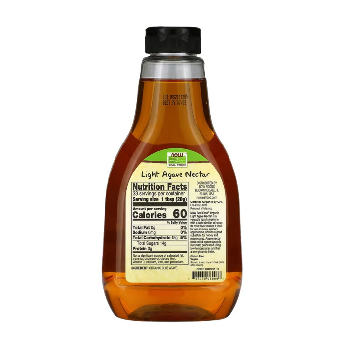 Agave Nectar Light & Organic - 660g — офіційна ціна та характеристики