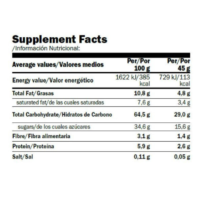 Sport Power Energi Snack Bar - 20x45g Tropical Mango