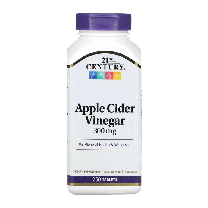 Apple Cider Vinegar 300mg - 250 tabs — офіційна ціна та характеристики
