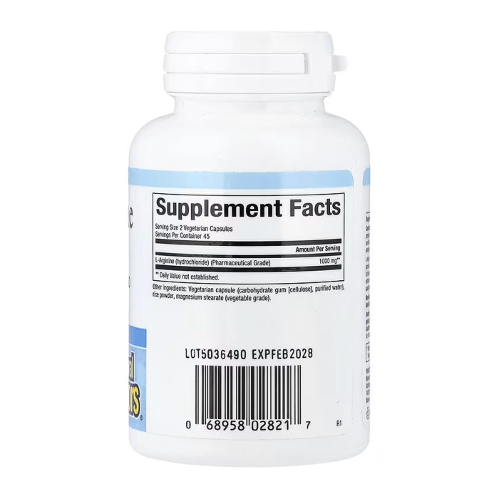 Arginine 500mg - 90 vcaps