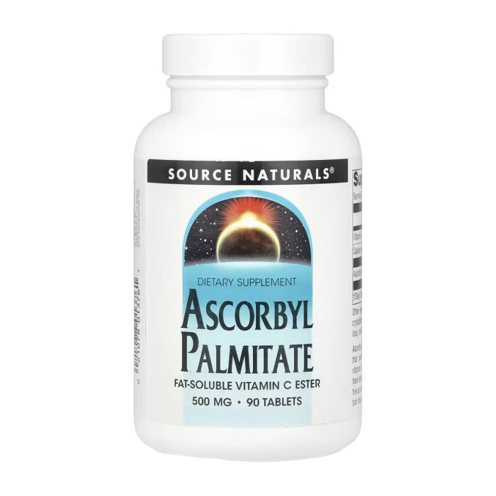 Ascorbyl Palmitate 500mg - 90 tabs — офіційна ціна та характеристики