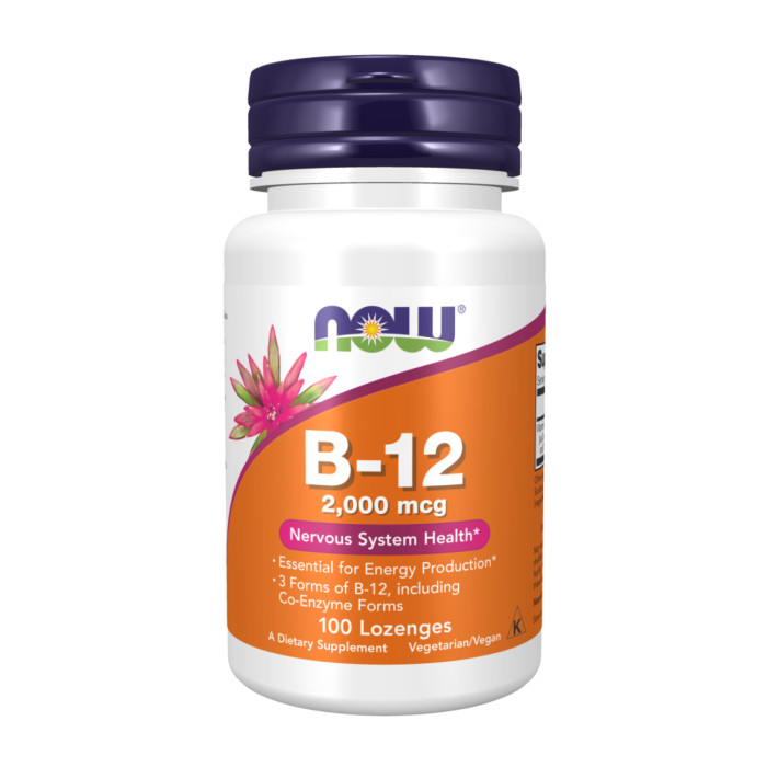 B-12 2000mcg - 100 lozenges — офіційна ціна та характеристики