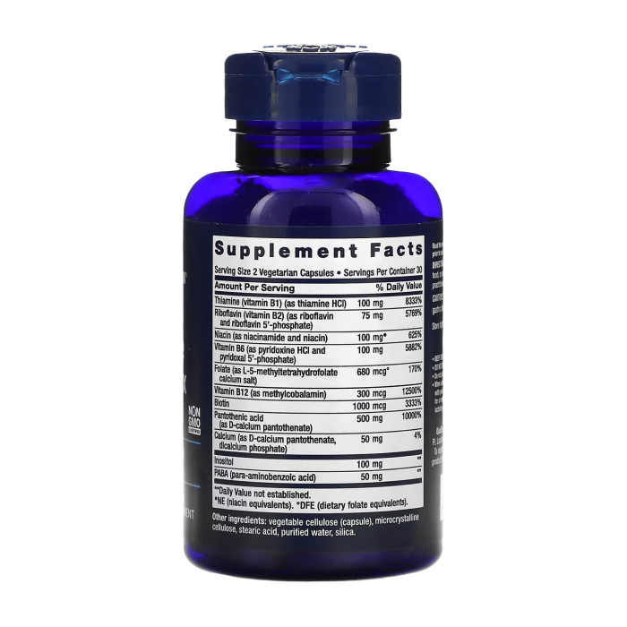 BioActive Complete B-Complex - 60 vcaps — офіційна ціна та характеристики