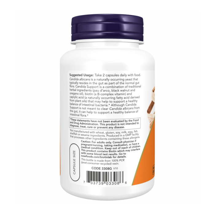 Candida Support - 180 vcaps — офіційна ціна та характеристики