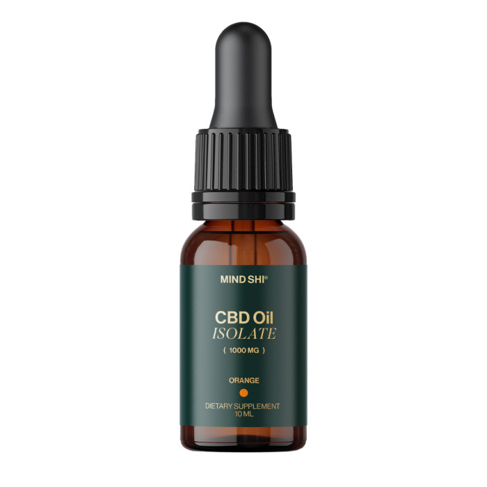 CBD Oil Isolate 1000 mg Orange - 10 ml — офіційна ціна та характеристики