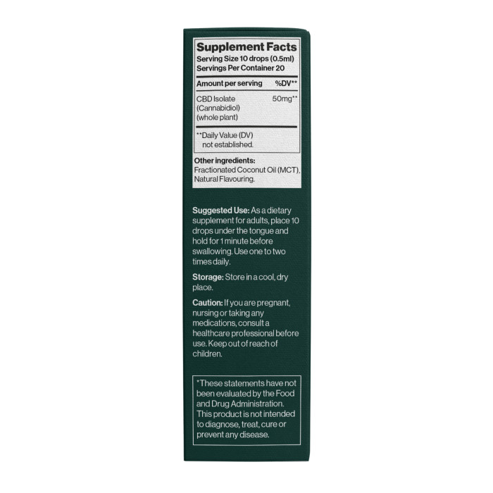 CBD Oil Isolate 1000 mg Orange - 10 ml — офіційна ціна та характеристики