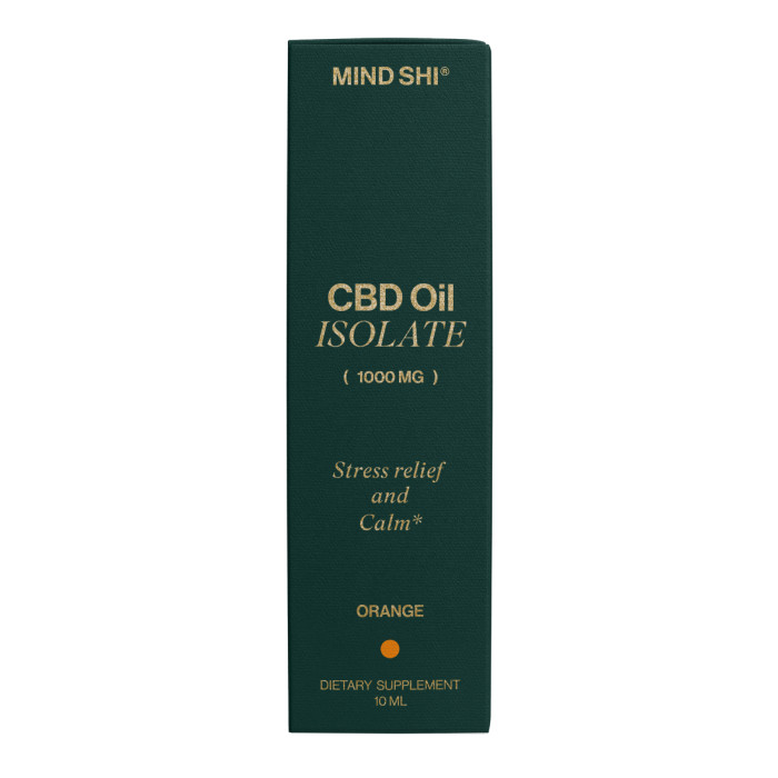 CBD Oil Isolate 1000 mg Orange - 10 ml — офіційна ціна та характеристики