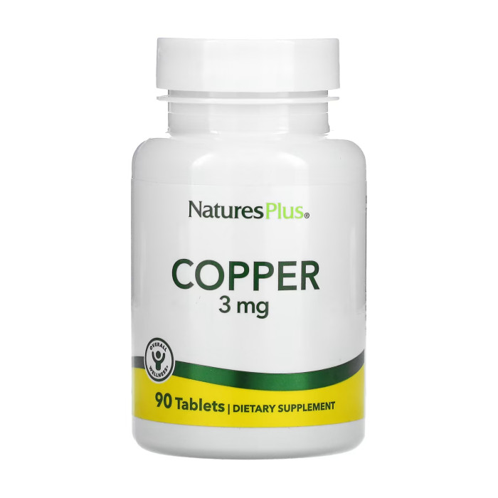 Copper 3 mg - 90 tabs — офіційна ціна та характеристики