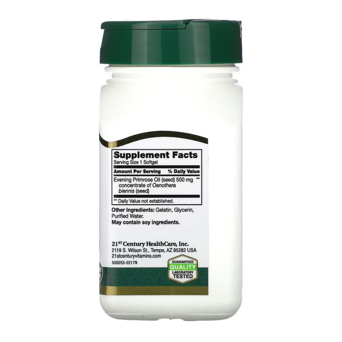 Evening Primrose Oil - 60 softgels — офіційна ціна та характеристики