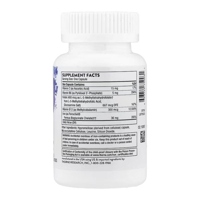 Advanced Iron Complex - 60 caps — офіційна ціна та характеристики