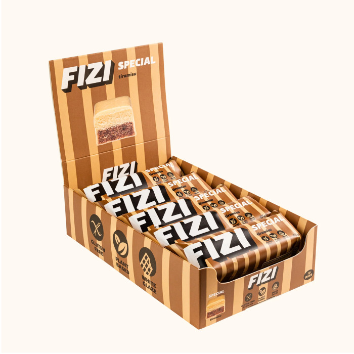Fizi Protein Bar Special - 10х45g Tiramisu — офіційна ціна та характеристики