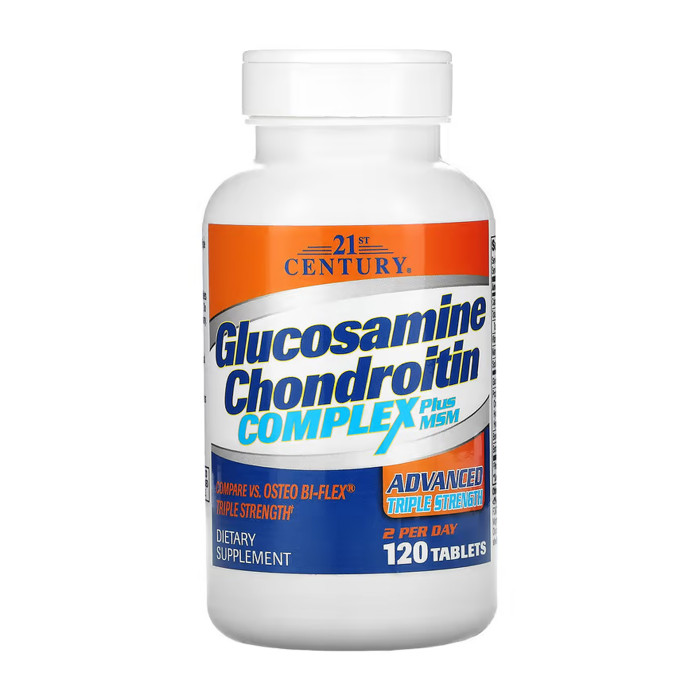 Glucosamine Chondroitin Complex Triple - 120 tabs — офіційна ціна та характеристики