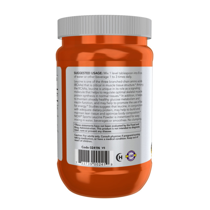L-Leucine Powder - 255g — офіційна ціна та характеристики