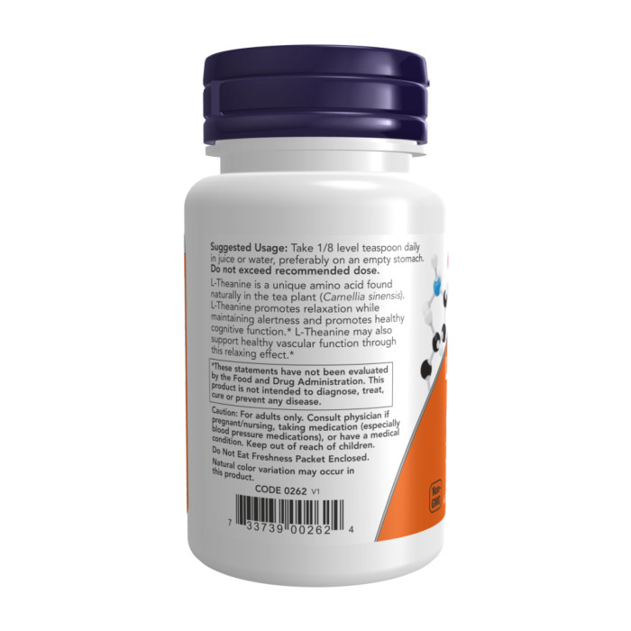 L-Theanine Powder - 28g — офіційна ціна та характеристики