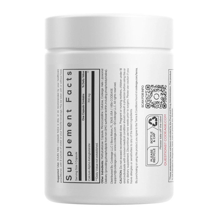 Liposomal Calcium AKG - 60 vcaps