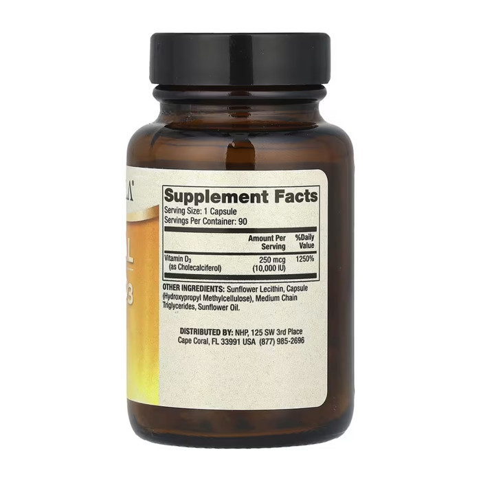 Liposomal Vitamin D3 10000 IU - 90 caps — офіційна ціна та характеристики