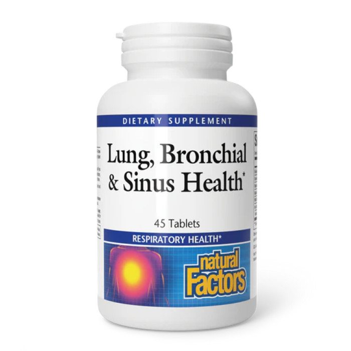 Lung, Bronchial & Sinus Health - 45 tabs — офіційна ціна та характеристики