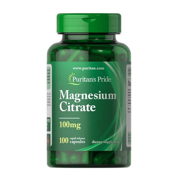 Magnesium Citrate 100mg - 100 caps — офіційна ціна та характеристики