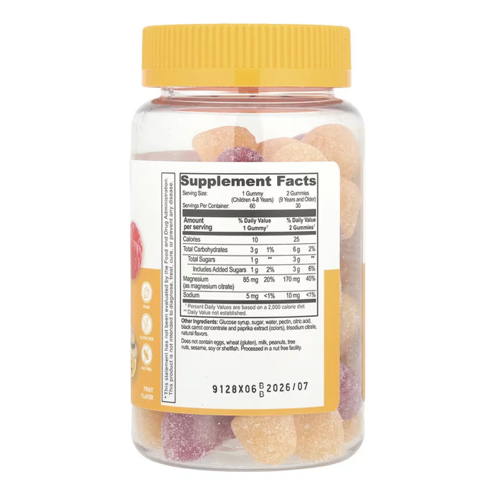 Magnesium Citrate Kids - 60 gummies — офіційна ціна та характеристики