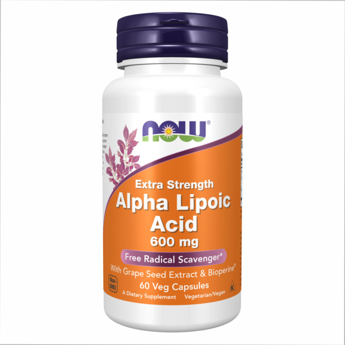 Alpha Lipoic Acid 600mg - 60 vcaps — офіційна ціна та характеристики