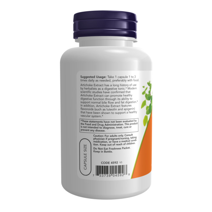 Artichoke Extract 450mg - 90 vcaps — офіційна ціна та характеристики