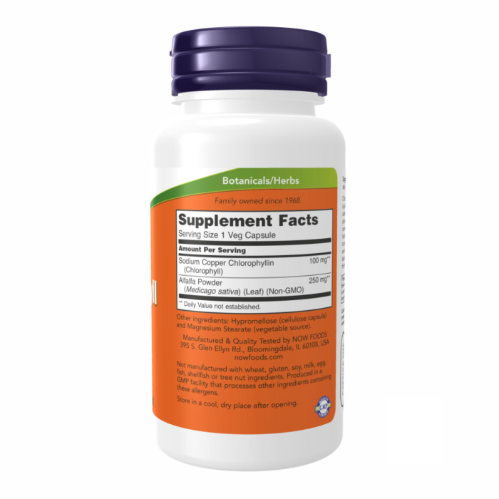 Chlorophyll 100 mg - 90 vcaps — офіційна ціна та характеристики