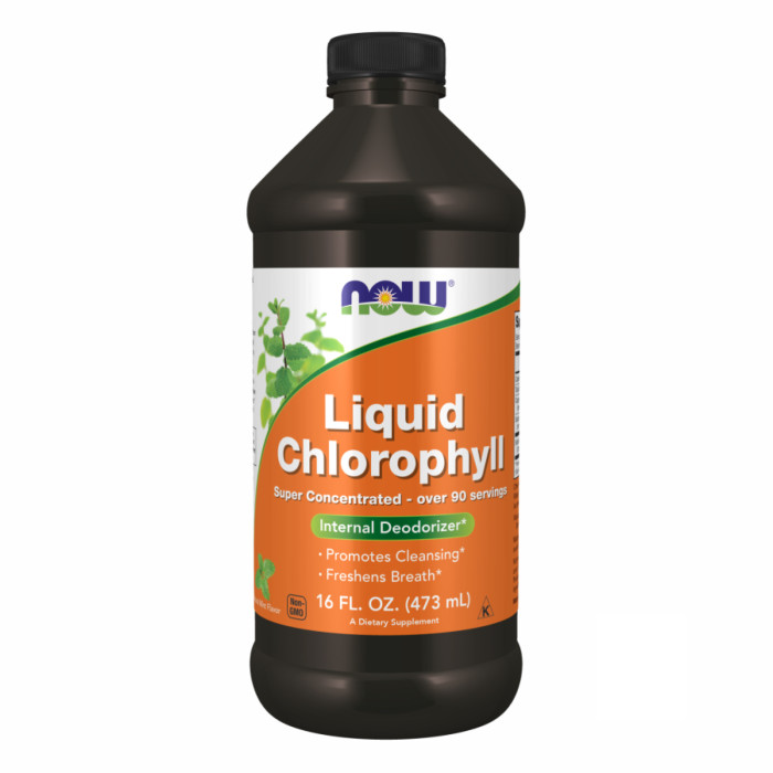 Chlorophyll Liquid Mint - 16 oz — офіційна ціна та характеристики