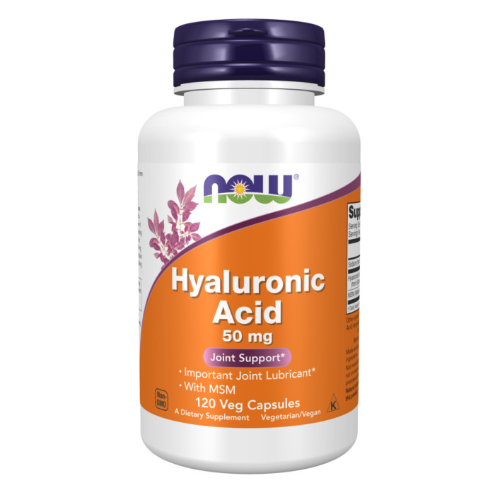 Hyaluronic Acid 50mg+MCM - 120 vcaps — офіційна ціна та характеристики