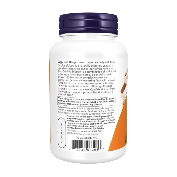 Candida Support - 90 vcaps — офіційна ціна та характеристики