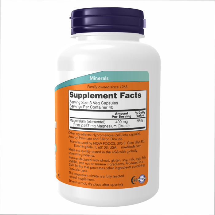 Magnesium Citrate - 120 caps — офіційна ціна та характеристики