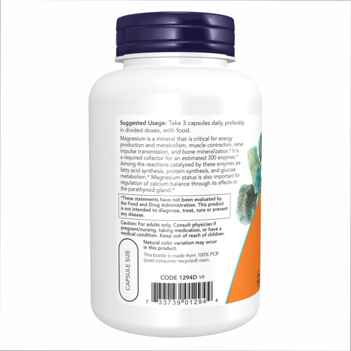 Magnesium Citrate - 120 caps — офіційна ціна та характеристики