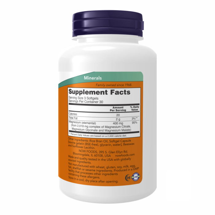 Magnesium Citrate 134mg - 90 sgels — офіційна ціна та характеристики