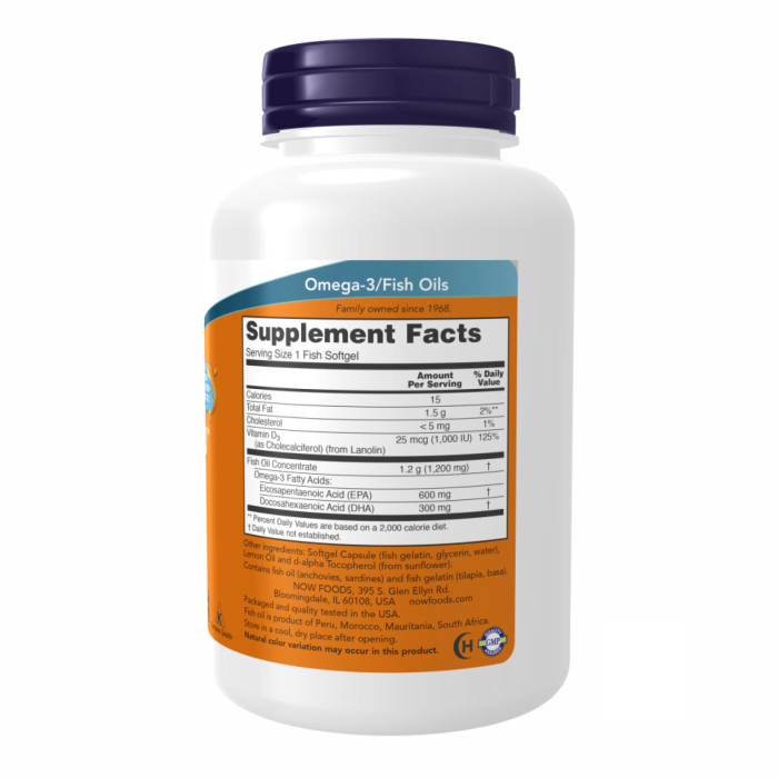 Ultra Omega 3-D™ Fish Oil - 180 Fish Softgels — офіційна ціна та характеристики
