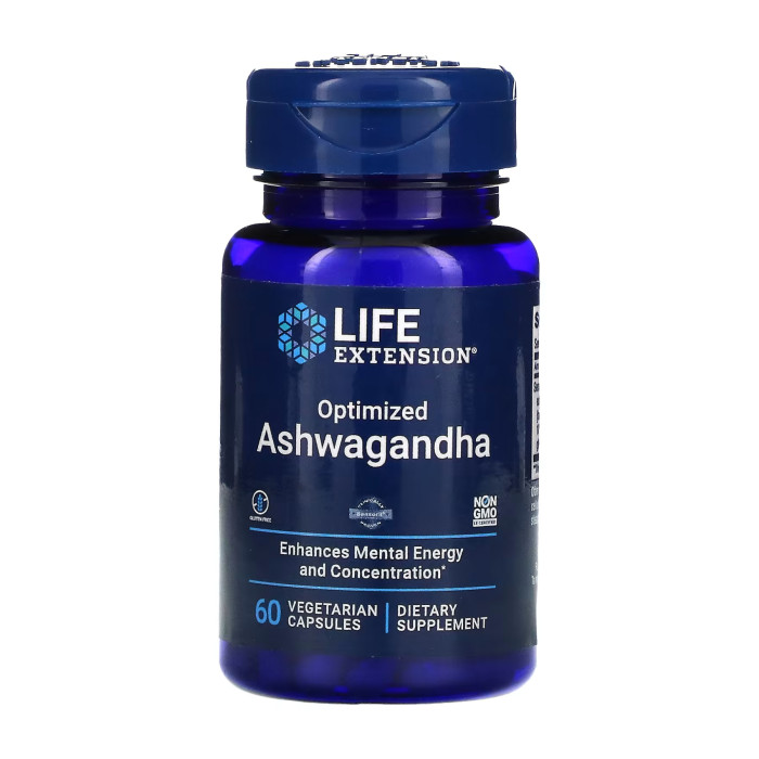 Optimized Ashwagandha - 60 vcaps — офіційна ціна та характеристики