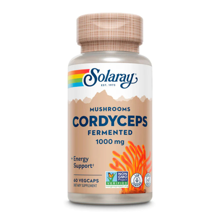Org Grown Fermented Cordyceps 1000mg - 60 vcaps — офіційна ціна та характеристики