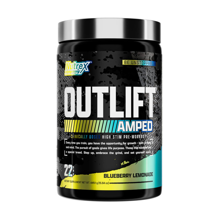Outlift Amped 449.1g Blueberry Lemonade — офіційна ціна та характеристики